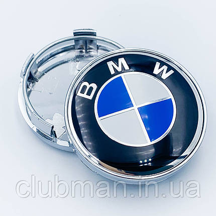 Ковпачки (заглушки) в литі диски BMW (БМВ) 60 мм Класик, фото 2