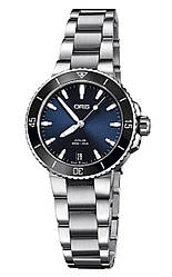 Годинник наручний жіночий Oris Diving Aquis Date Lady 733.7731.4135 MB 8.18.05 P