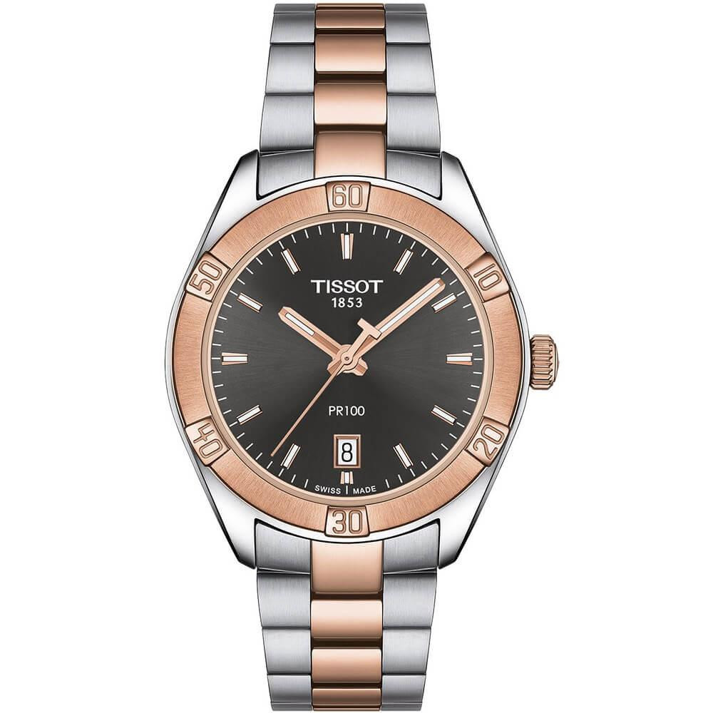 Жіночі Годинники Tissot CLASSIC T101.910.22.061.00 Quartz Bicolor 100m