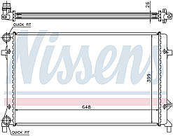 Радіатор охолодження на VW CADDY 1.4-1.6