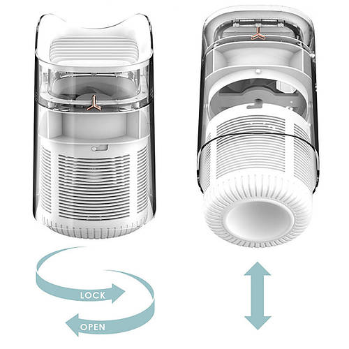 Ловушка насекомых Xiaomi Meiyiu Small Cat White, цена 1099 грн — Prom ...