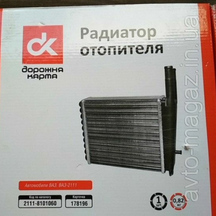 Радіатор опалення (пічки) ВАЗ-2111 ДК