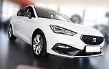 Захисна накладка на задній бампер для Seat Leon Mk4 5дв. хетчбек 2020+ /нерж.сталь/, фото 8