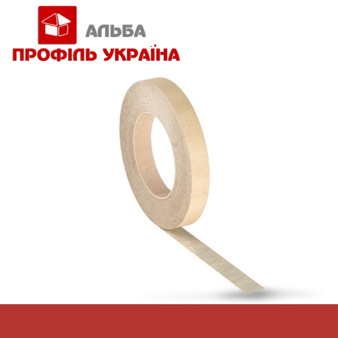 Стрічка двостороння Eurovent 20мм х 25м для проклеювання гідробар'єру