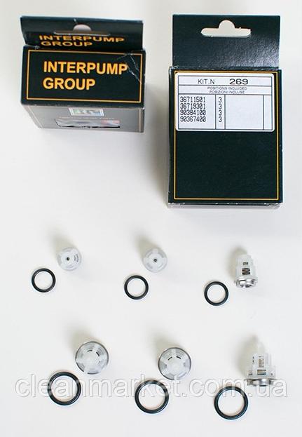 Комплект клапанів (6 шт) Interpump Evolution KIT 269 (34026901)