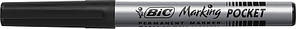 Маркер перманентний Bic Fine 1.1 мм водостійкий чорний (bc8209022)