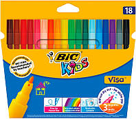 Фломастеры Bic Kids Visa 880 18 цв. (bc888681)