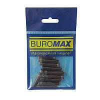 Картридж ампула для ручок Buromax 10 шт. блістер синій (BM.8399-01)