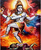 Картина Шива Натарадж со светодиодами 50х60 см