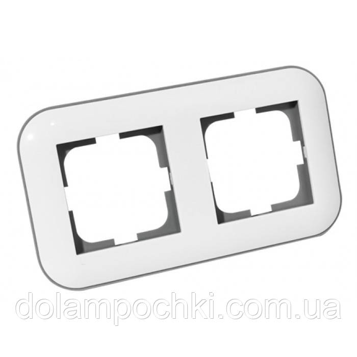 Рамка подвійна LOFT Ovivo, фото 1