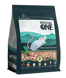 Повнораціонний корм для декоративних щурів Special One (Спешл Ван) 500г