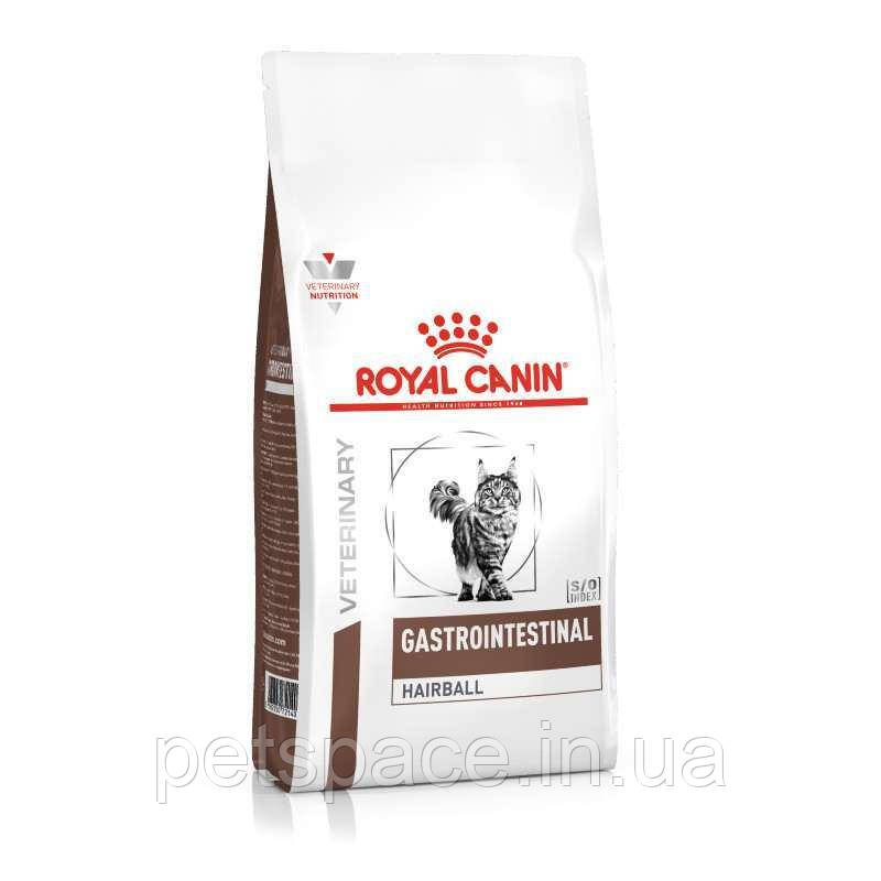 Корм Royal Canin Gastrointestinal Hairball (для котів при утворенні волосяних грудочок) 4кг