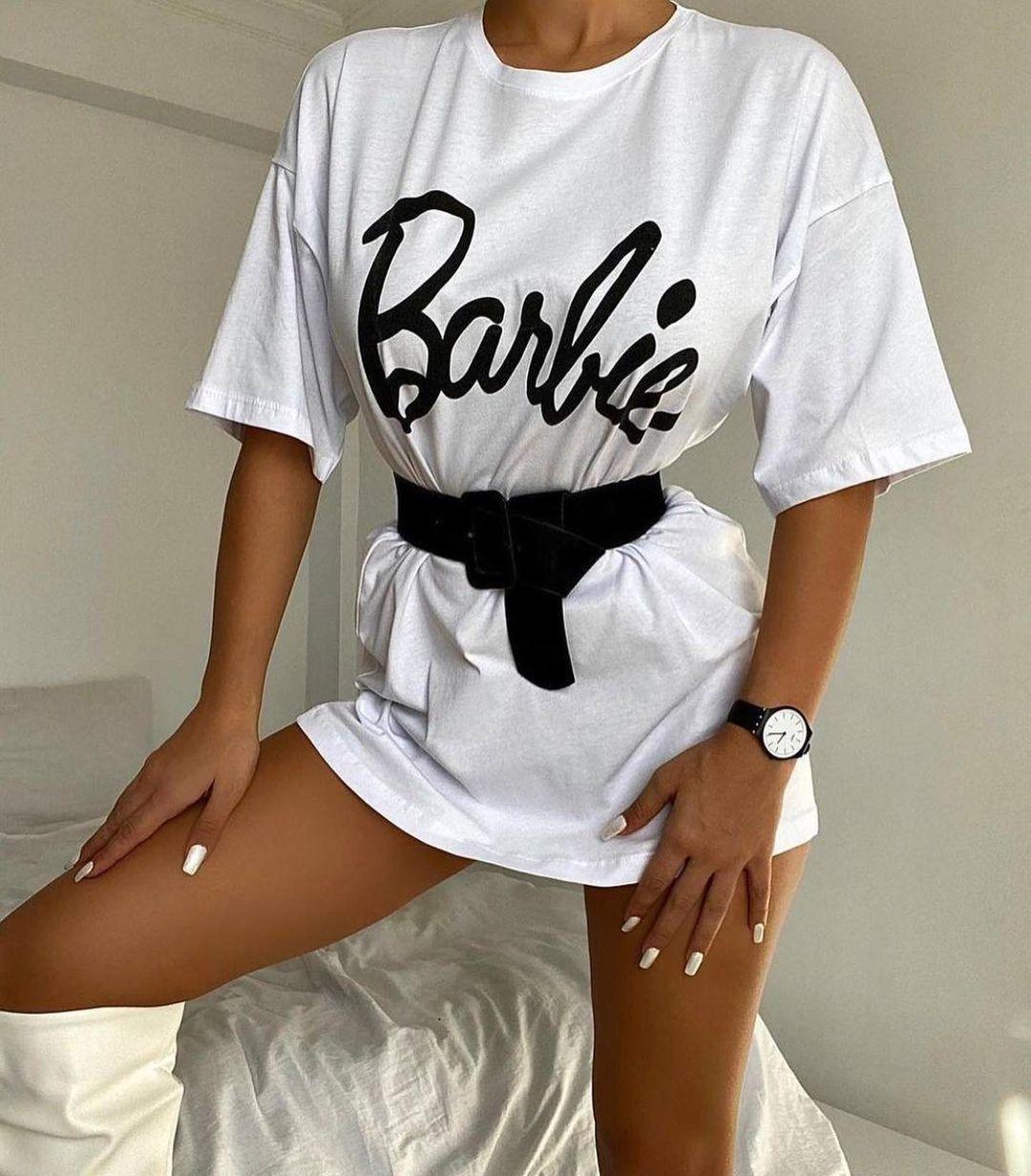 Женское платье-футболка Barbie, фото 1