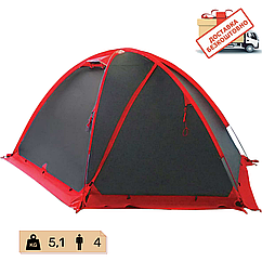 Намет Rock 4 місний для екстремальних умов з зовнішнім каркасом Tramp, TRT-029