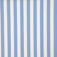 Дралон ткань для маркиз, уличных штор, шезлонгов, чехлов на садовую мебель, качелей, полоса голубая