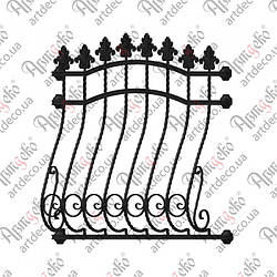 Кована решітка 935х1075 КОМПЛЕКТ ЕЛЕМЕНТІВ