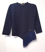 Туніка  Federi , 128 т.синій з фатіном