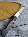 Кухонний ніж із бакелітовою ручкою. Довжина — 29 см (лезо — 15,5 см), OMS Collection, арт.6101, фото 2