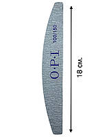 Пилочка для ногтей двусторонняя OPI (лодочка, дуга) 100/150