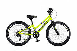 Велосипед алюмінієвий підлітковий Comanche Pony L 12.5", зелений-сріблястий