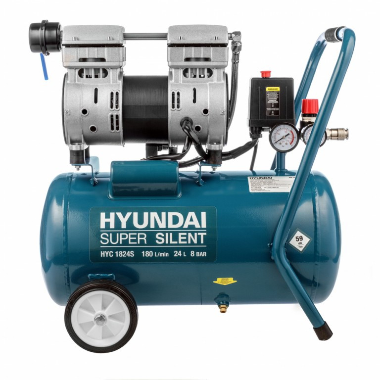 Компресор безоливний Hyundai HYC 1824 S, фото 1