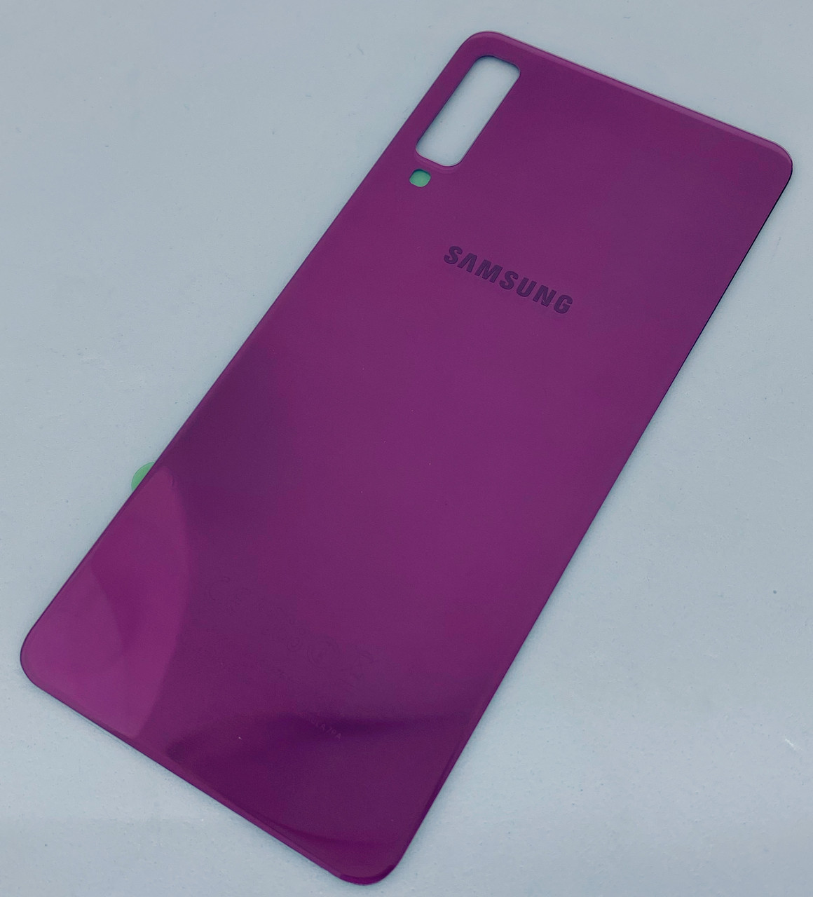 Задня кришка для Samsung A750F Galaxy A7 (2018), рожева, оригінал, фото 1