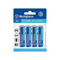 Щелочная батарейка Westinghouse Dynamo Alkaline AA/LR6 4шт/уп blister