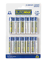 Батарейки Buromax LR6 AA набір 12 шт. (BM.5900-12)