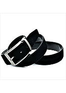 Ремінь чоловічий двосторонній Чорний Weatro new-aln-011, фото 2