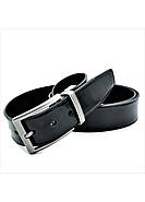 Ремінь чоловічий двосторонній Чорний Weatro new-aln-011, фото 4