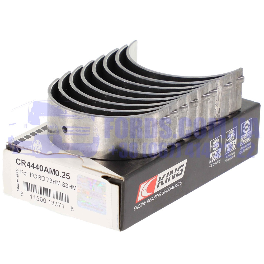 Вкладиші шатунні FORD SIERRA/SCORPIO/TAUNUS/GRANADA (1.3/1.6/1.8/2.0 OHC 0.25) KING