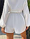 Костюм жіночий літній шорти та вільний верх муслін, фото 3