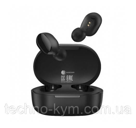 Навушники Bluetooth Xiaomi Mi True Earbuds Basic 2S (BHR4273GL) (TWSEJ07LS) Black UA-UCRF Гарантія 12 місяців, фото 1