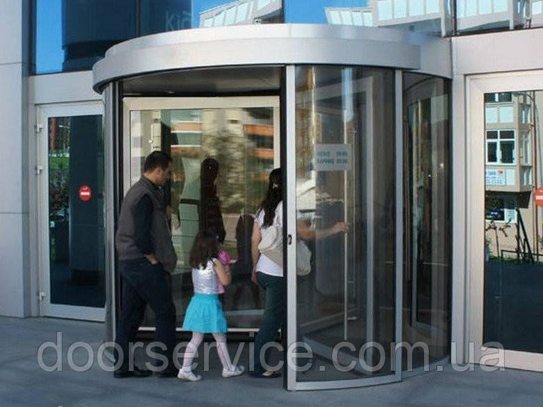 Механическая крутящаяся дверь RSМ на три створки, d=3000мм: продажа ...