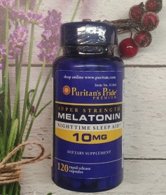 Мелатонін Puritan's Pride Melatonin 10 mg 120 капсул