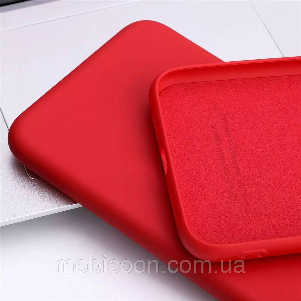 Silicone case full Red для OPPO A15
