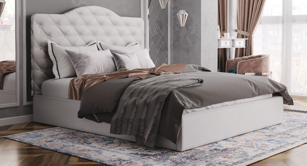 М'яке ліжко Кароліна 1 (Світ Меблів), фото 1