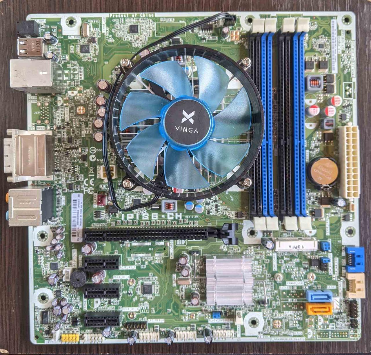 ПОТУЖНИЙ 4-ьох ЯДЕРНИЙ КОМПЛЕКТ: ПРОЦЕСОР s1155 INTEL CORE I5-2400 ( 4 по 3,1-3,4 GHZ) + Плата ASUS IPISB-CH сHDMI