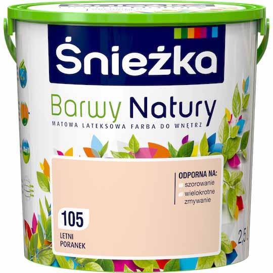 Фарба латексна Sniezka Barwy Natury 105Т ЛІТНІЙ РАНОК 2.5 л