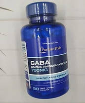 Габа Puritan's Pride GABA 750 mg 90 капс, фото 3