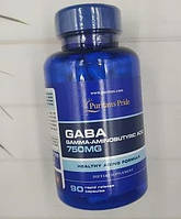 Габа Puritan's Pride GABA 750 mg 90 капсул Гамма-аминомасляная кислота