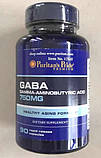 Gaba Гамма-аміномасляна кислота Puritan's Pride GABA 750 mg 90 капсул, фото 7