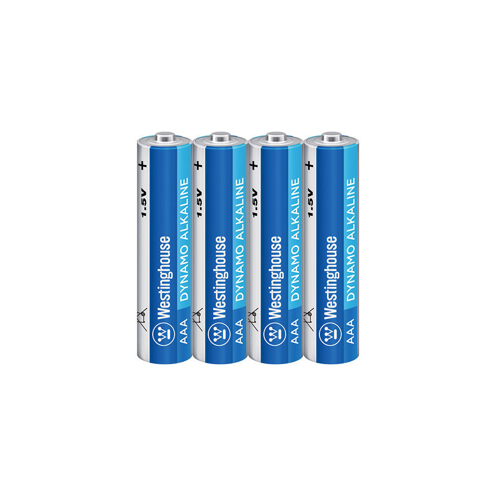 Лужна батарейка Westinghouse Dynamo Alkaline AAA/LR03 4шт/уп shrink