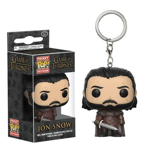 Фігурка-брелок Funko Pop Фанко Поп Game of Thrones Гра престолів Jon Snow Джон Сноу 4 см