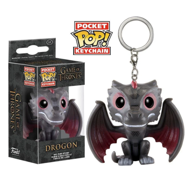 Фігурка-брелок Гра престолів Game of Thrones Funko Pop DROGON 4см