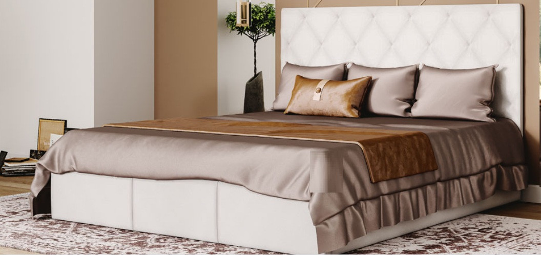 Ліжко м'яке Кароліна 2 з підіймальним механізмом (Світ Меблів), фото 1