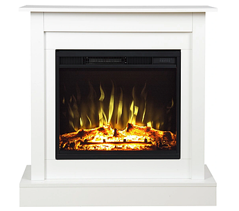 Електричний камін 90см VIGO WHITE CLASSIC