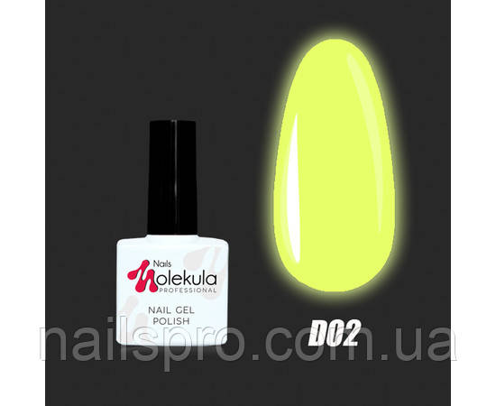 Гель-лак Nails Molekula Gel Polish DISCO collection 11 мл №D02 (Rex Paris club)