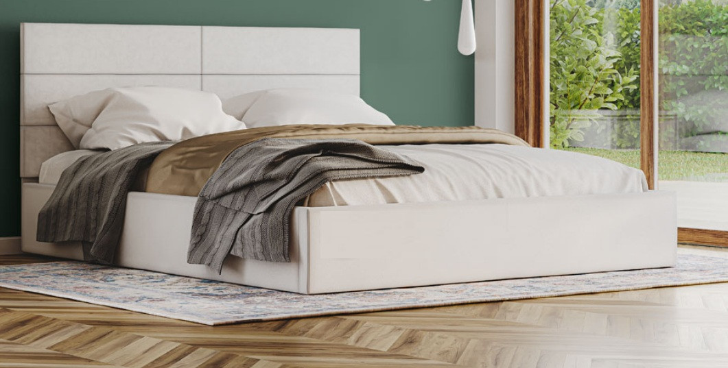 Ліжко м'яке Кароліна 3 (Світ Меблів), фото 1