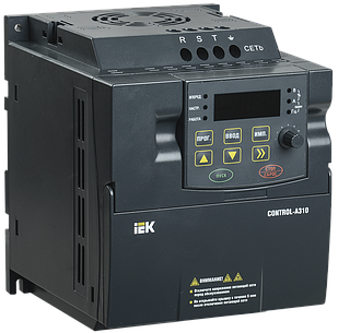 Перетворювач частоти CONTROL-A310 380В 3Ф 0,75 кВт 2,3A IEK